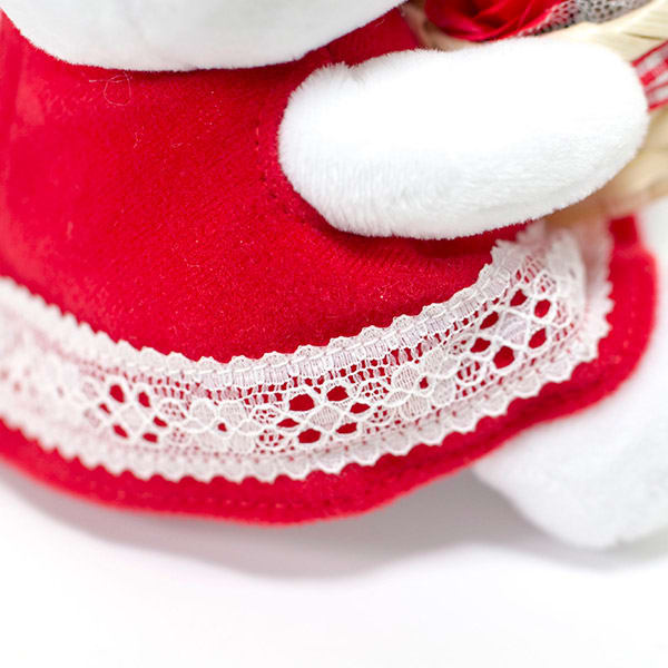 ミッフィーズガーデン 赤いギフトぬいぐるみ