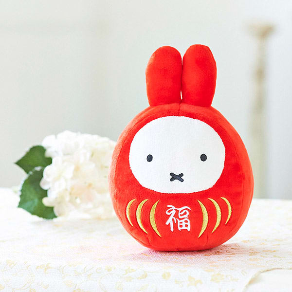 ミッフィー 福だるまぬいぐるみ