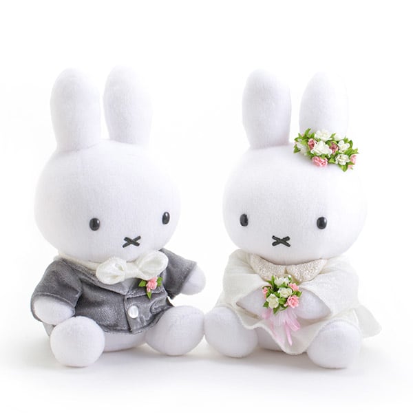 ミッフィー ウェディングぬいぐるみ