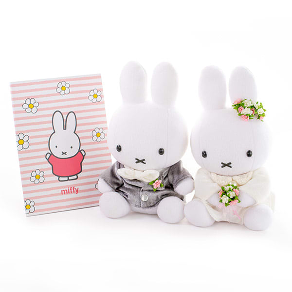 ミッフィー ウェディングぬいぐるみ