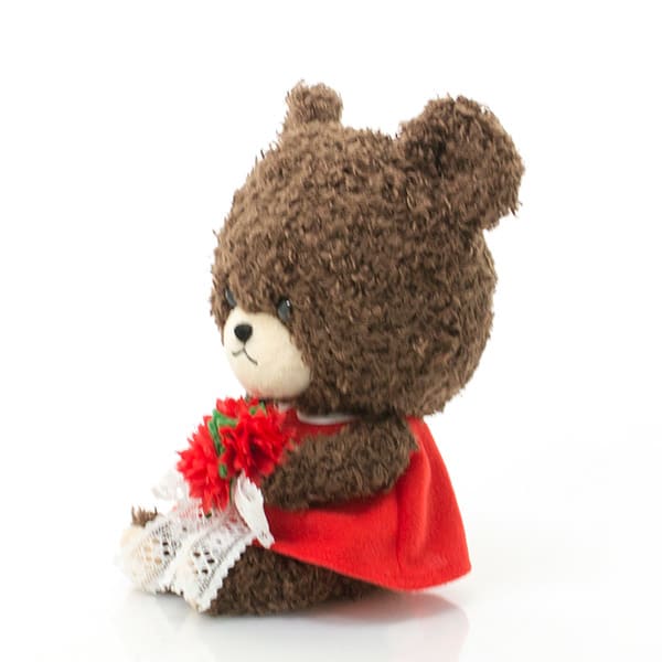 モコモコジャッキー 赤いおはな