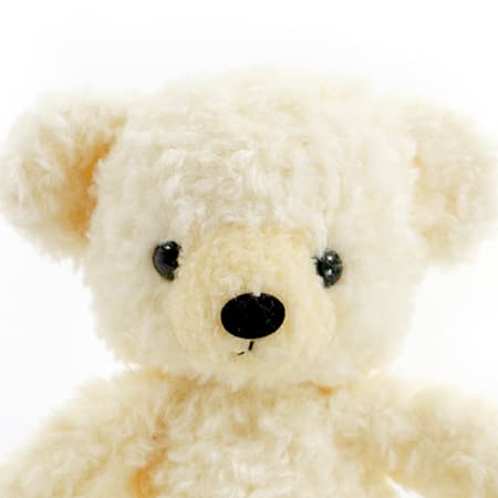 【日本製】クマのフカフカ(S)クリーム