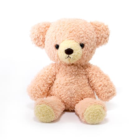 【日本製】クマのフカフカ(M)ローズ