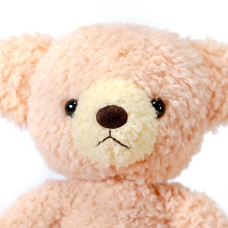 【日本製】クマのフカフカ(M)ローズ