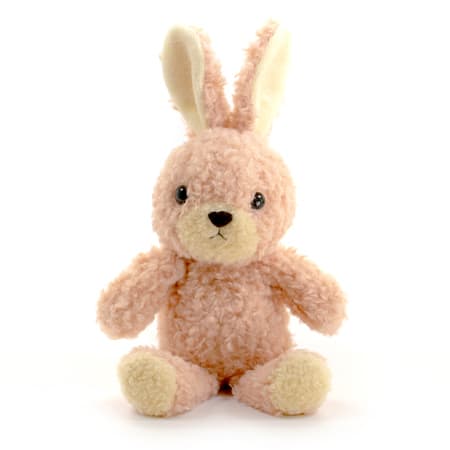 【日本製】ウサギのフカフカ(S)ローズ