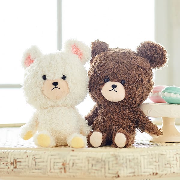 モコモコジャッキーのぬいぐるみ