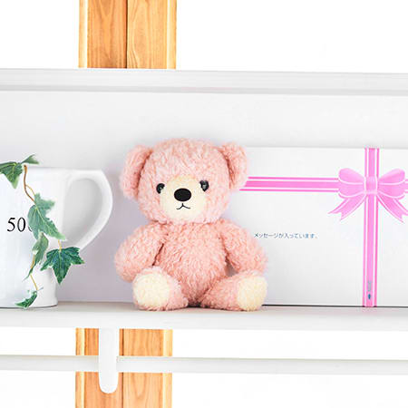 【日本製】クマのフカフカ(S)ローズ