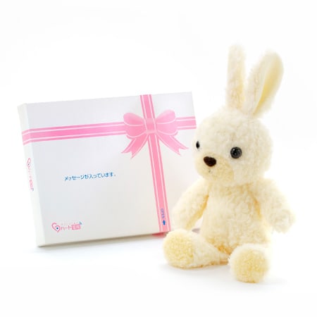 【日本製】ウサギのフカフカ(S)クリーム