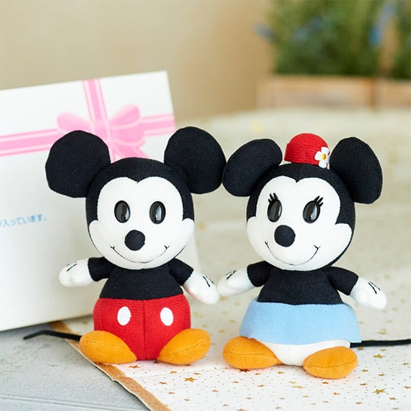 【ディズニー】レトロンズ ミッキー＆ミニー ぬいぐるみ