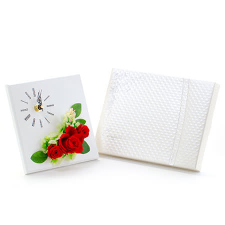 スクエア型フラット時計