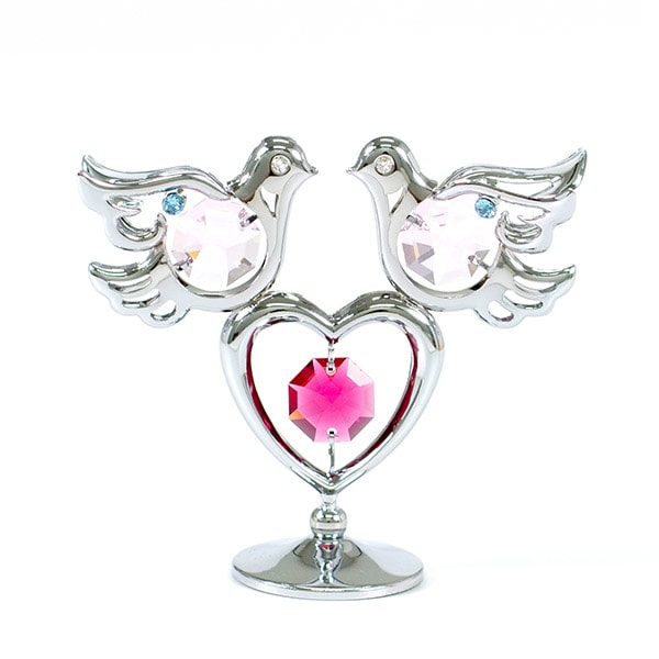 〈CRYSTOCRAFT〉ウエディングダブ＆ハート