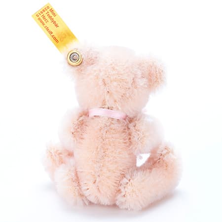 かわいいピンク色のテディベアです。