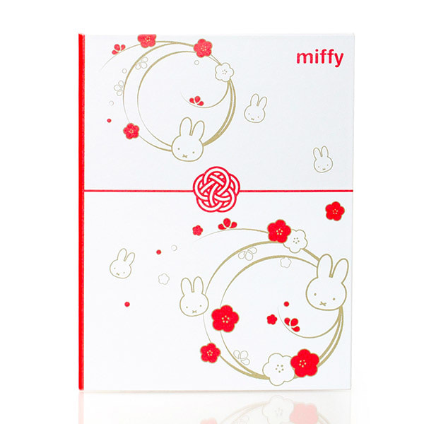 ミッフィー 福だるまぬいぐるみ（さくら色）