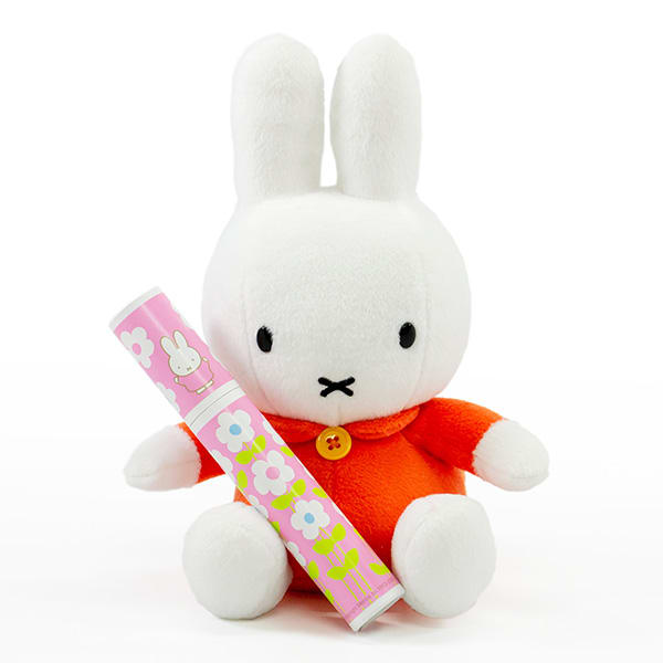 ミッフィー ぬいぐるみ（オレンジ）