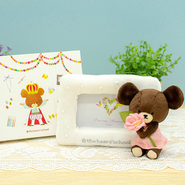 くまのがっこう　jackie ぬいぐるみキーホルダー 15周年展　ハガキ くまのがっこう jackie ぬいぐるみキーホルダー 15周年展 ハガキ