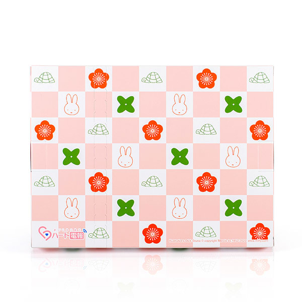 ミッフィーHAPPYBOX電報 市松