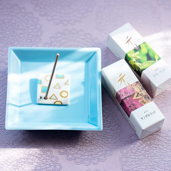 【松栄堂】お香セット(オリエンタル)＋ハート電報ICHIMATSU