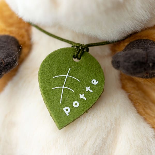 potte キツネぬいぐるみ＋ドキドキHAPPYBOX電報