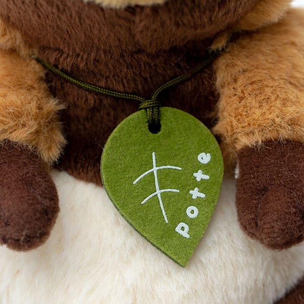 potte タヌキぬいぐるみ＋ドキドキHAPPYBOX電報