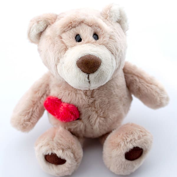 NICI（ニキ）ラブベア クラシックぬいぐるみ ポポ（15cm）＋ドキドキHAPPYBOX電報