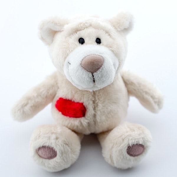 NICI（ニキ）ラブベア クラシックぬいぐるみ ララ（15cm）＋ドキドキHAPPYBOX電報