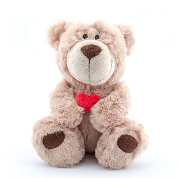 NICI（ニキ）ラブベア クラシックぬいぐるみ ポポ （25cm）＋ドキドキHAPPYBOX電報