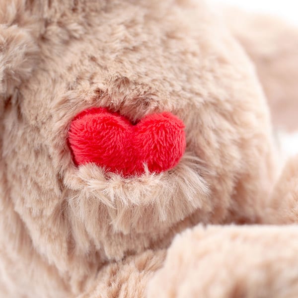 NICI（ニキ）ラブベア クラシックぬいぐるみ ポポ （25cm）＋ドキドキHAPPYBOX電報