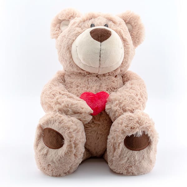 NICI（ニキ）ラブベア クラシックぬいぐるみ ポポ （50cm）＋ドキドキHAPPYBOX電報