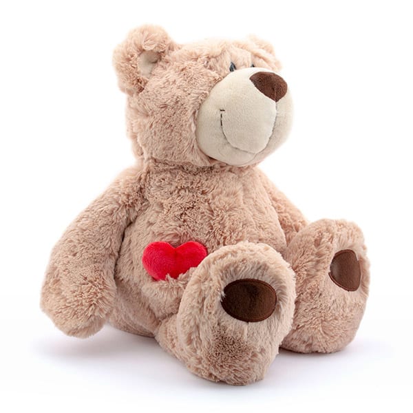 NICI（ニキ）ラブベア クラシックぬいぐるみ ポポ （50cm）＋ドキドキHAPPYBOX電報