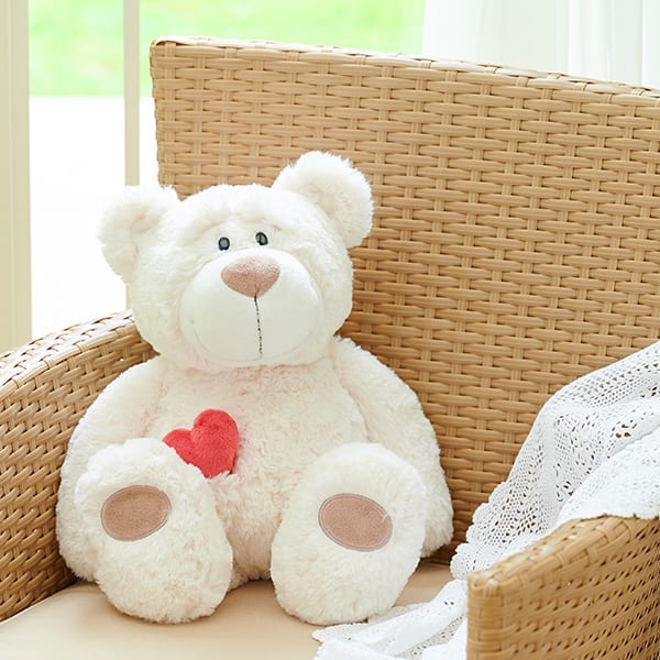 NICI（ニキ）ラブベア クラシックぬいぐるみ ララ（50cm）＋ドキドキHAPPYBOX電報