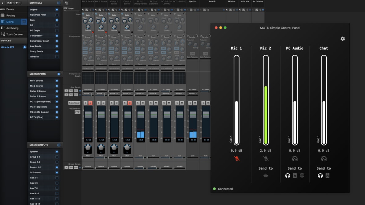 Preview of the app window