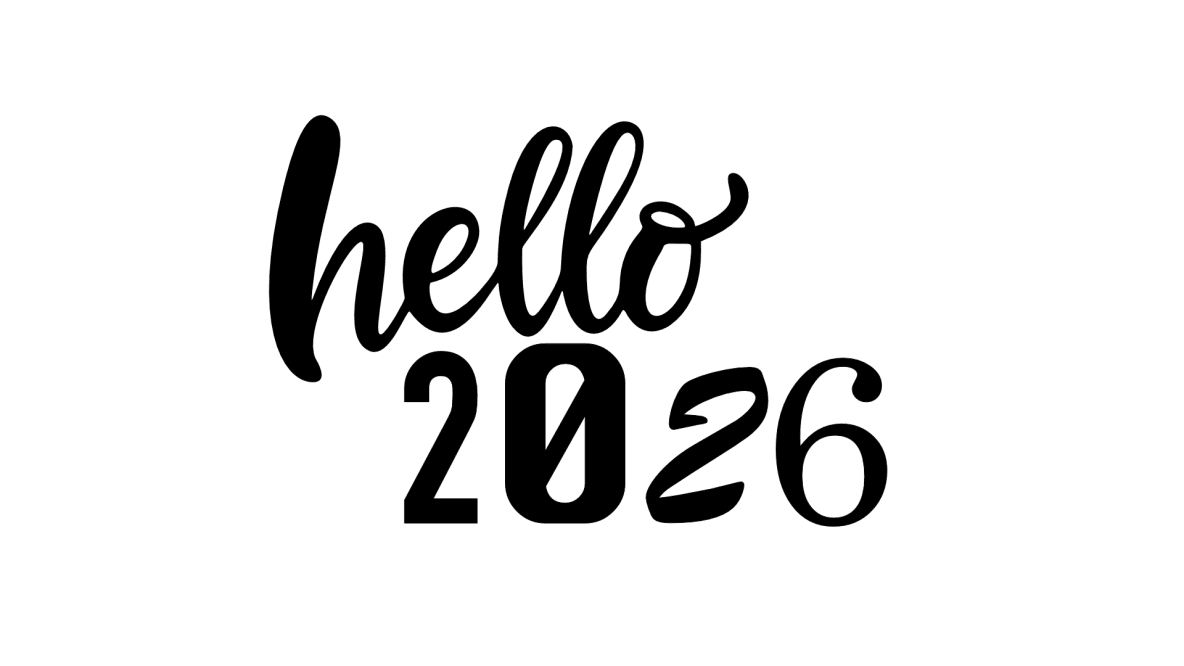 Hello 2026 text