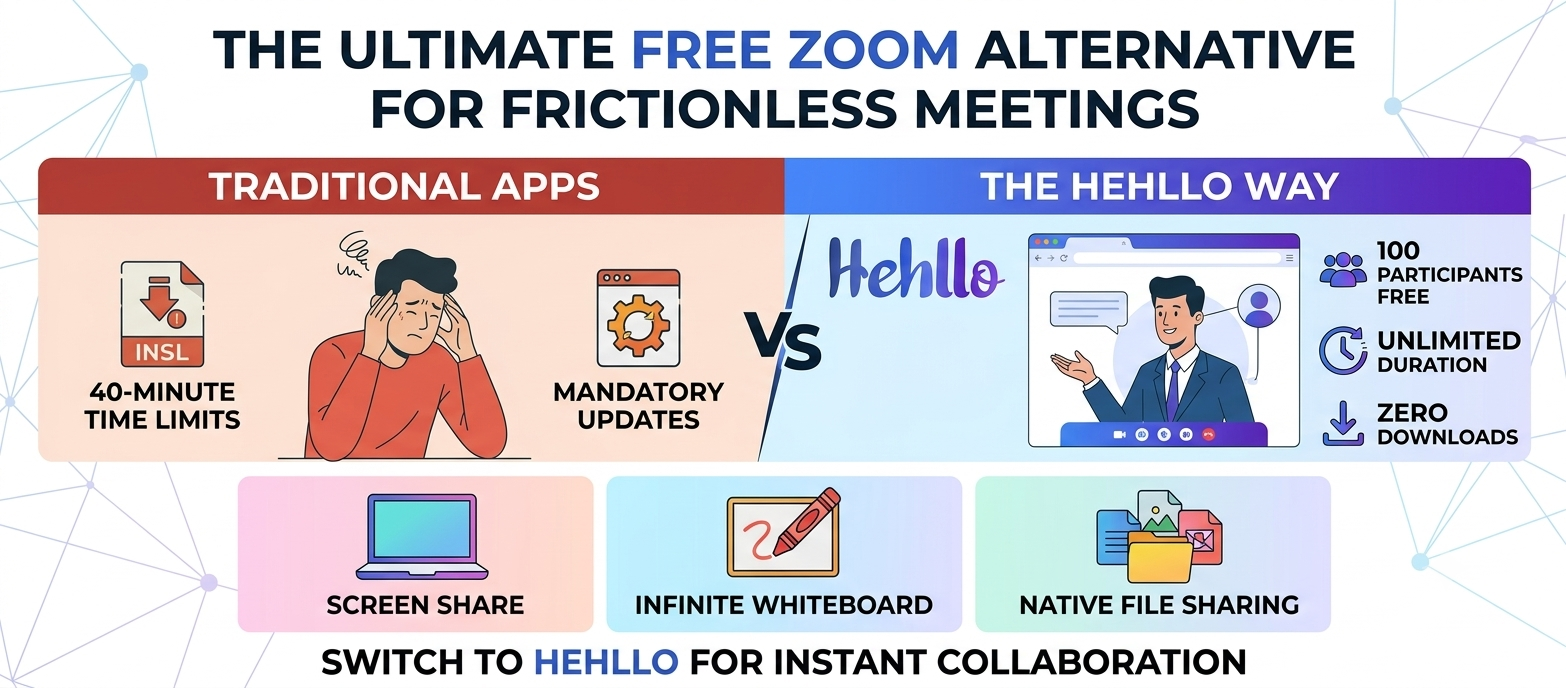The Ultimate Free Zoom Alternative for Frictionless Meetings