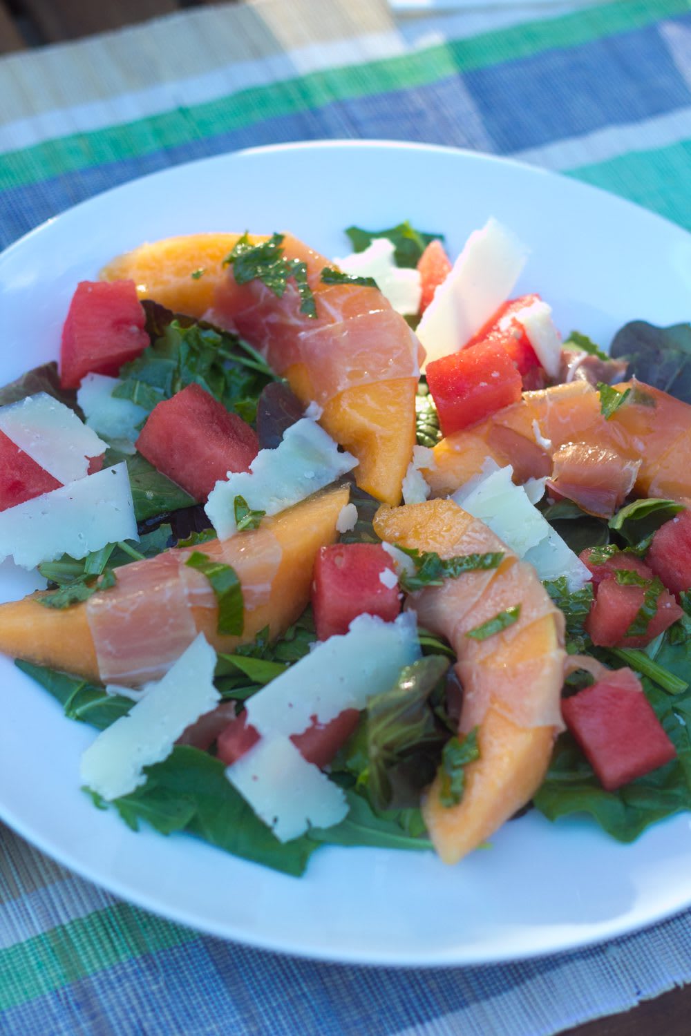 MelonProsciuttoSalad_3_web Melon Salad with Nectarines and Prosciutto