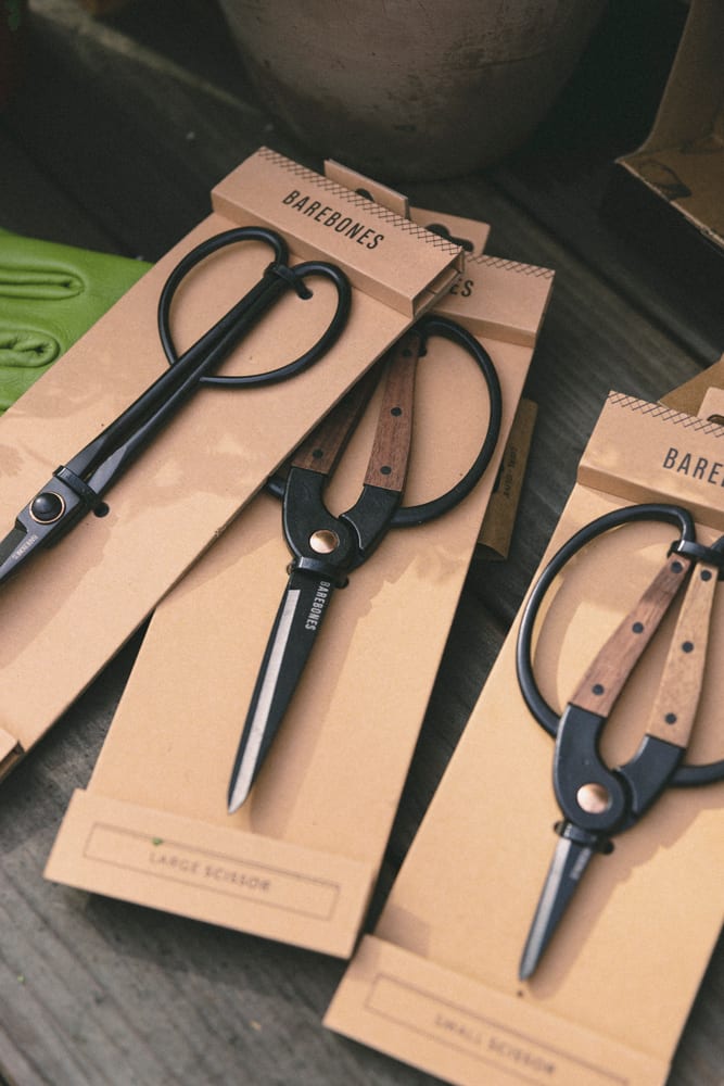 GardenShears_Barebones_Closeup_web New Barebones Garden Scissors
