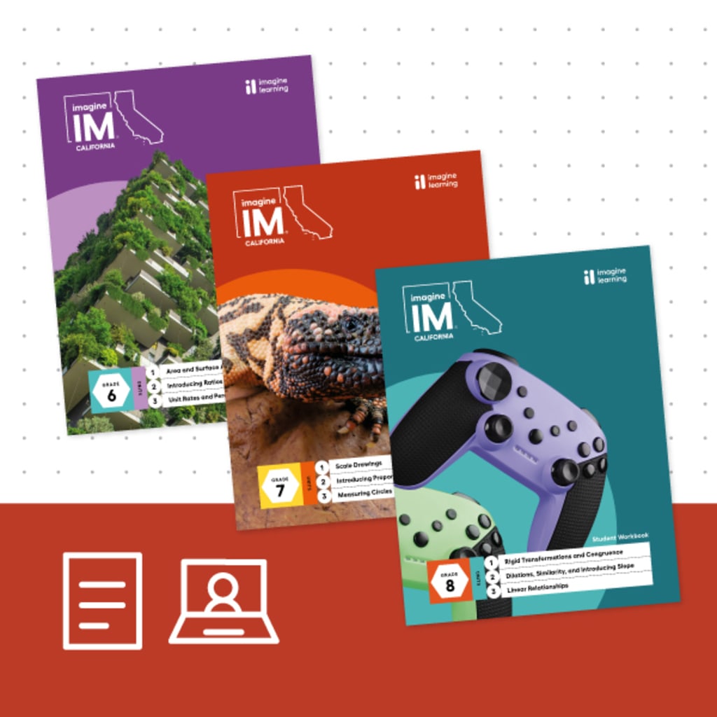 Imagine IM CA (6-8) Student Digital/Print Bundle