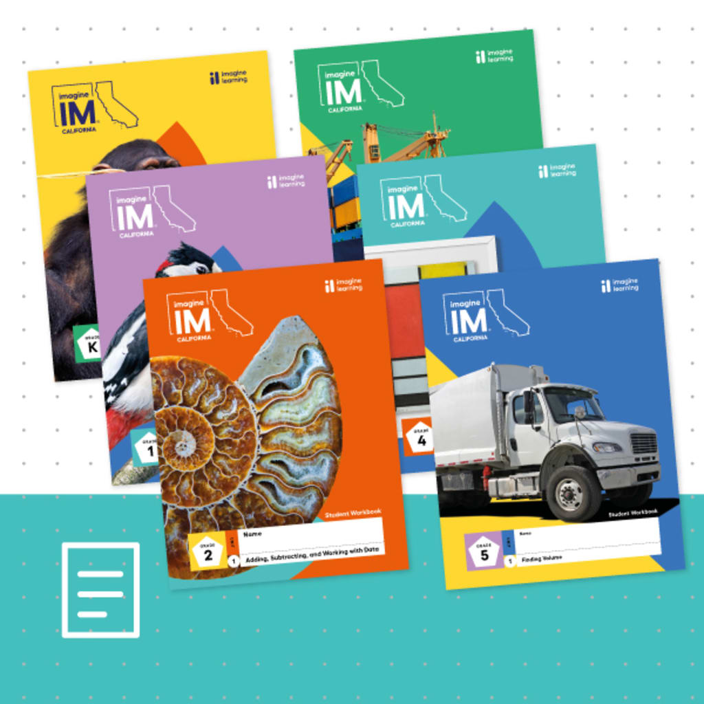 Imagine IM CA (K-5) Student Workbook Set