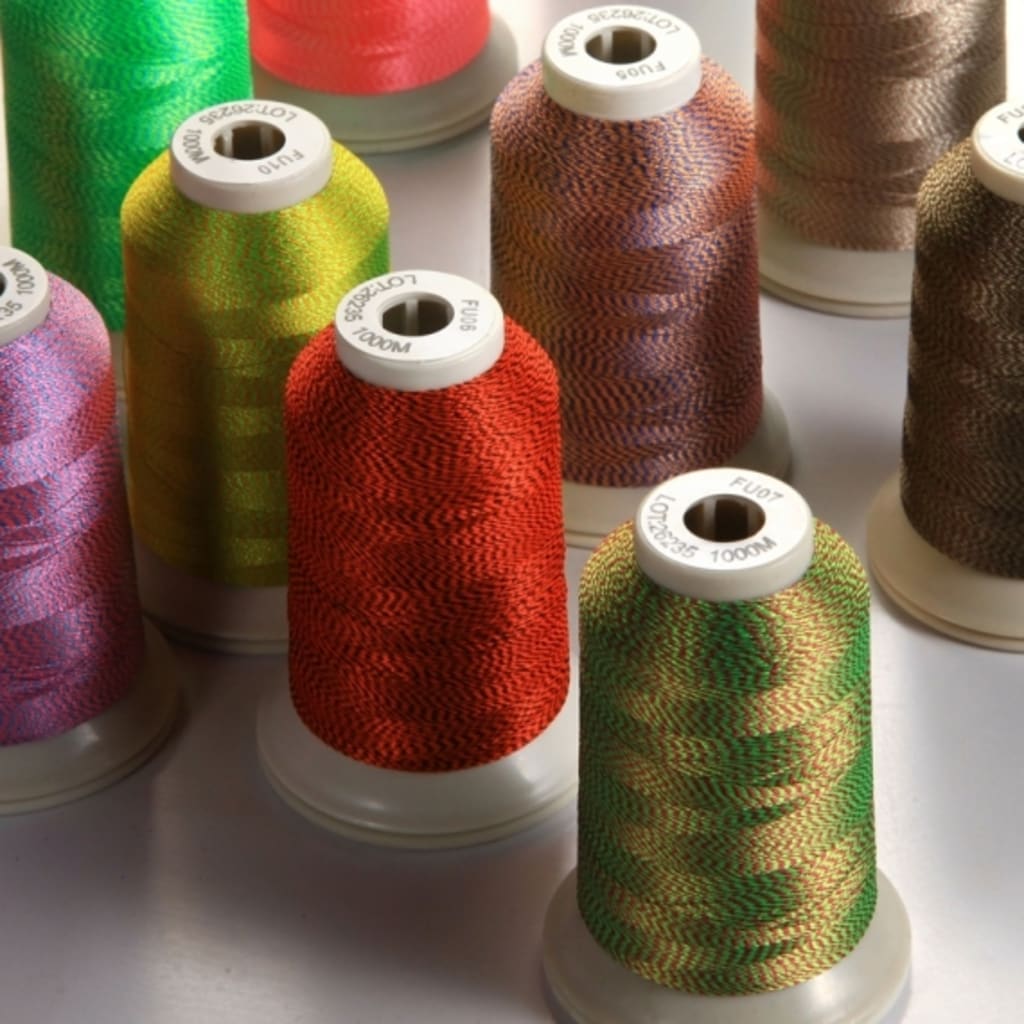 Fufu Mixed colour Embroidery Thread