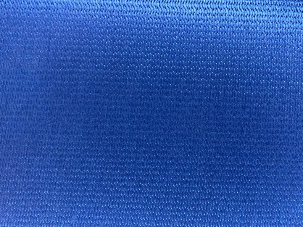 Step Infill Blue STEP Stitch Fill Effect Fabric 1m Blue