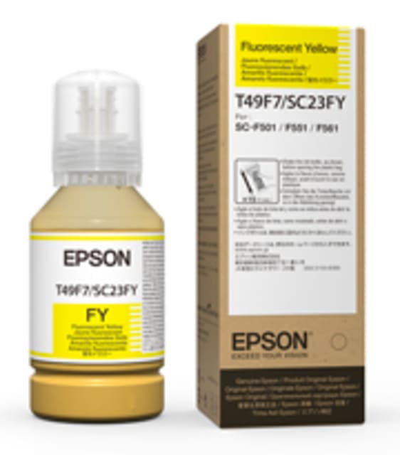 140ml UltraChrome Dye Sub Yellow Ink -EP-C13T49F700