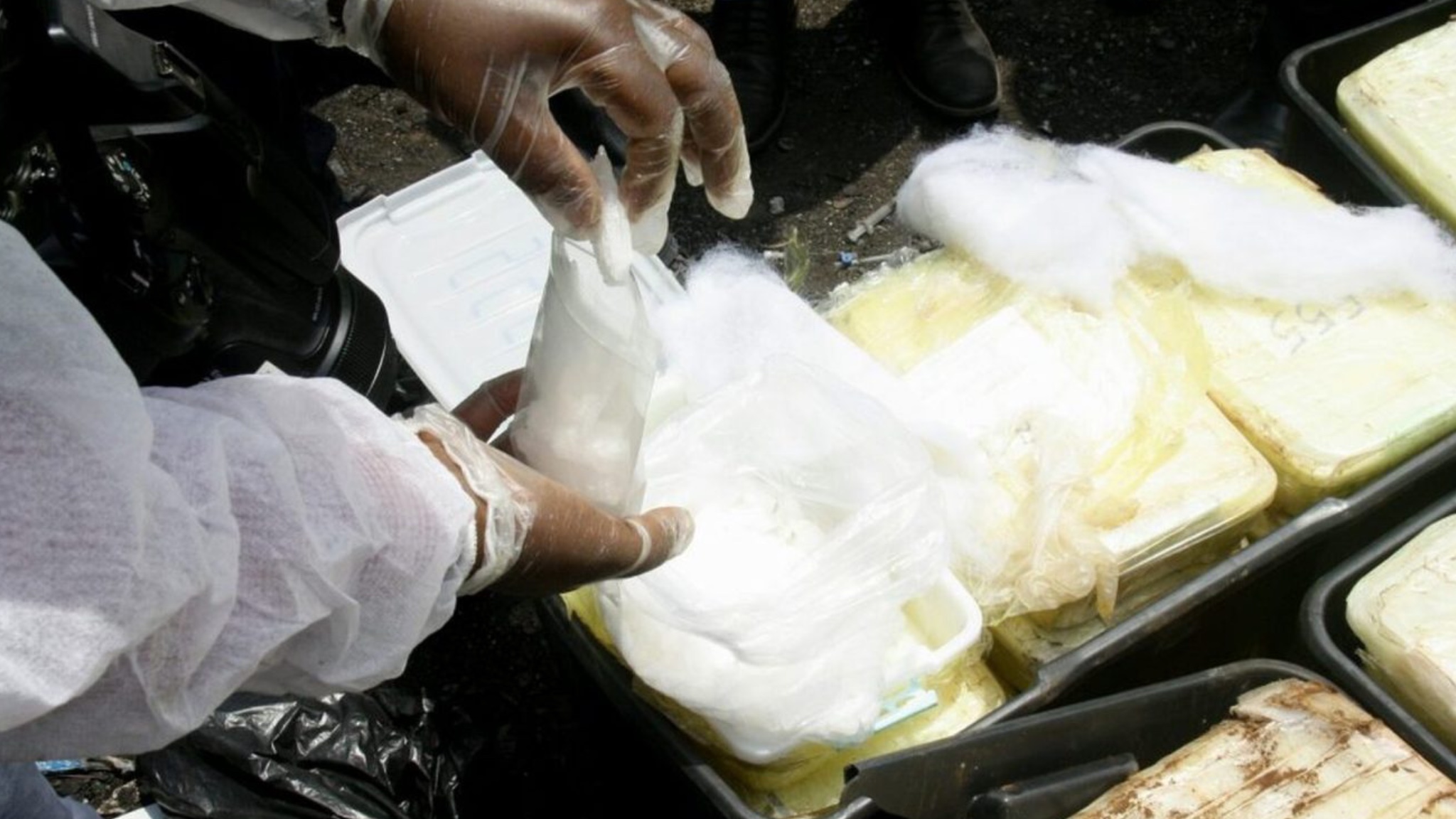 Apreendida 1,4 tonelada de fentanil no Aeroporto Internacional de Maputo