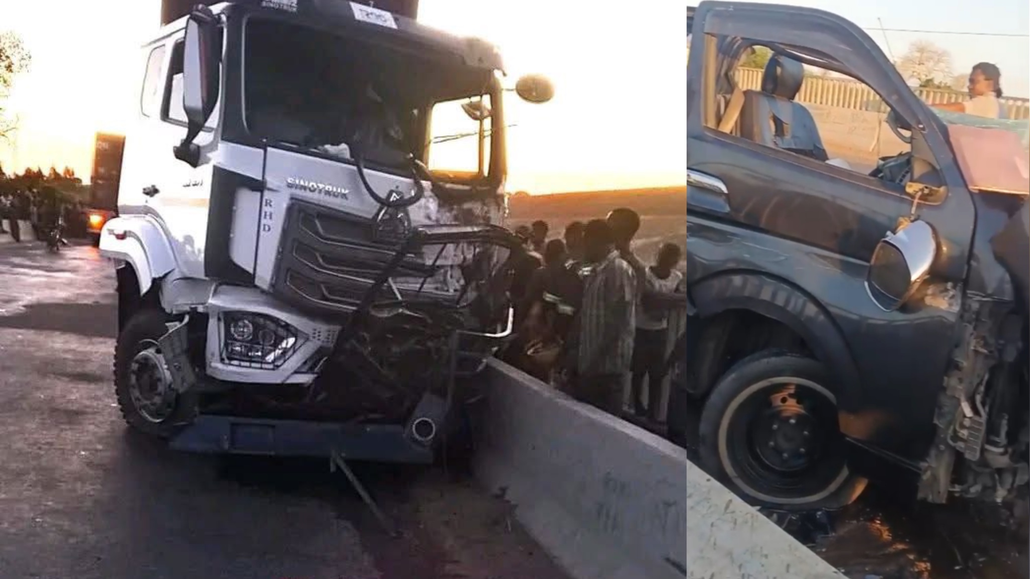 Camião invade faixa contrária, mata seis pessoas e motorista abandona local do acidente em Nacala-a-Velha