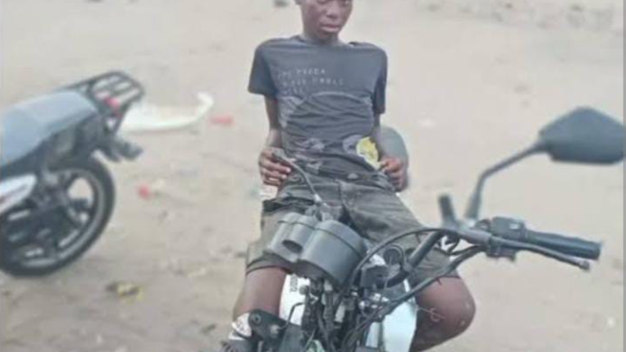 Jovem mototaxista desaparecido em Chókwè é encontrado sem vida