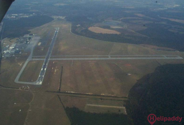 Augusta Regional Airport @ Bush Field by helicopter