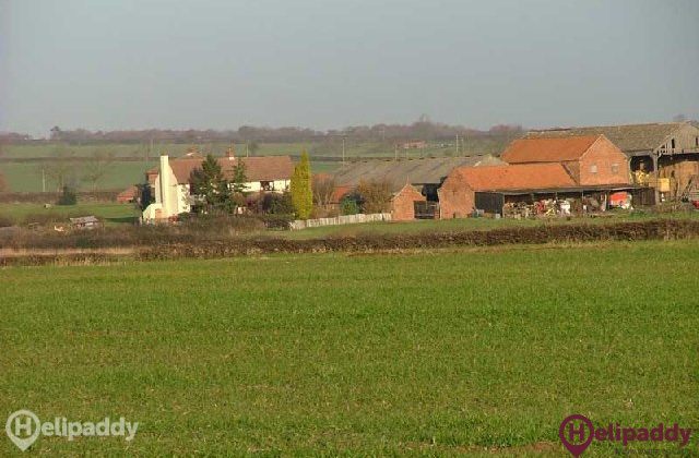 Forwood Farm by helicopter