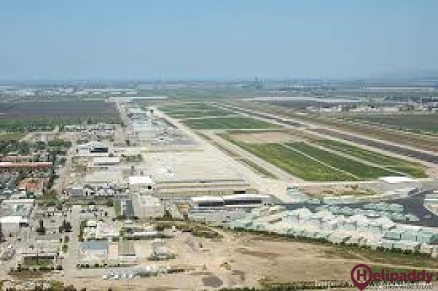 Camarillo Airport by helicopter