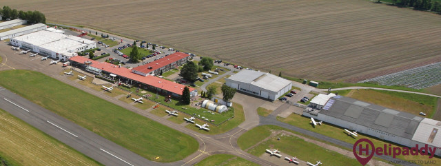 Ganderkesee Airport  by helicopter