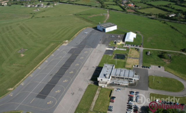 Cherbourg-Maupertus by helicopter