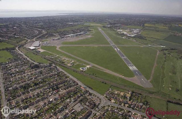 London Southend by helicopter