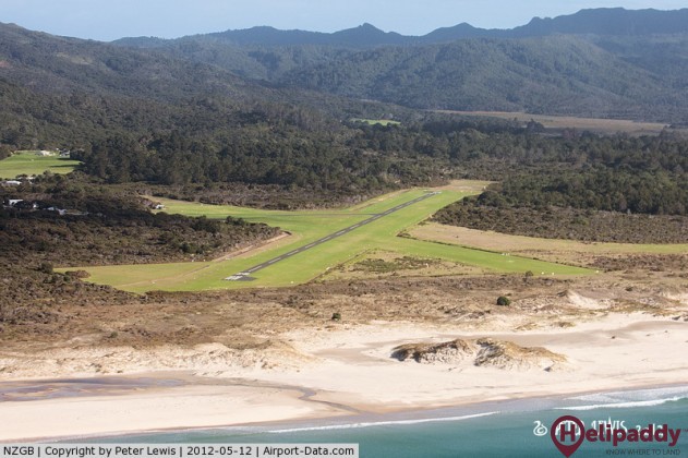 Great Barrier by helicopter